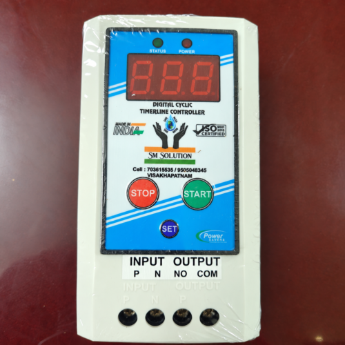 Digital Cyclic Timer Controller Multi Tank Timer Controlling System